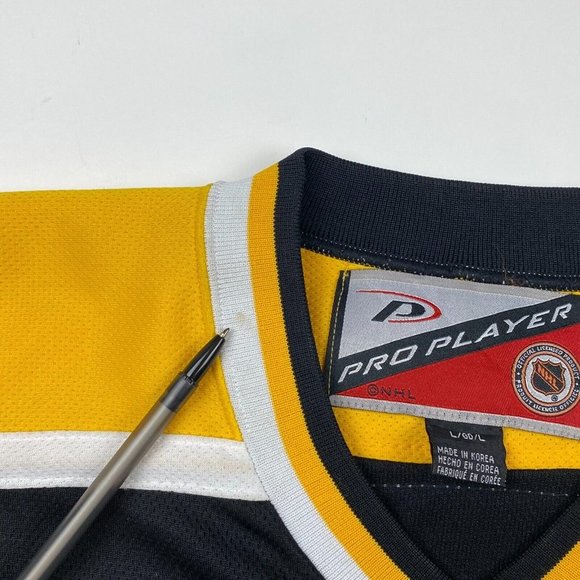 Vintage Sergei Samsonov Boston Bruins Pro Player Jersey Mens Large Hockey NHL - Picture 9 of 11